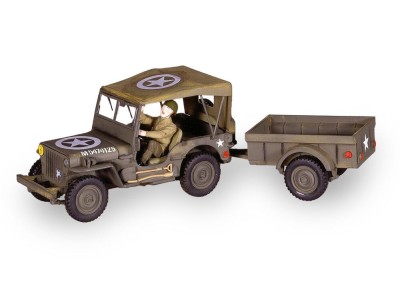 US 1/4 Ton Truck 'n Trailer 