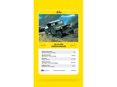 US 1/4 Ton Truck 'n Trailer 