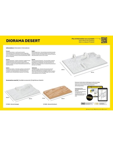 Socle Diorama Desert 