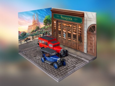 Diorama Cities of Europe 