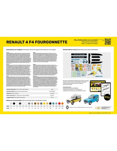 Renault 4 F4 Fourgonnette 