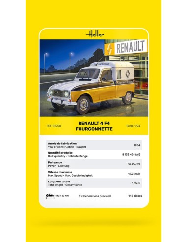 Renault 4 F4 Fourgonnette 