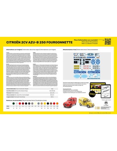 Citroen 2CV AZU-B 250 Fourgonnette 