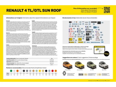 Renault 4 TL/GTL Sun Roof 