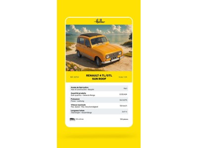 Renault 4 TL/GTL Sun Roof 
