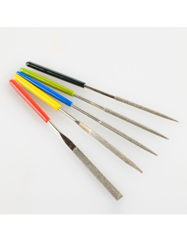 Diamond file set 100 mm (5 pieces) 