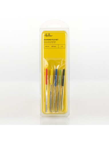 Diamond file set 100 mm (5 pieces) 