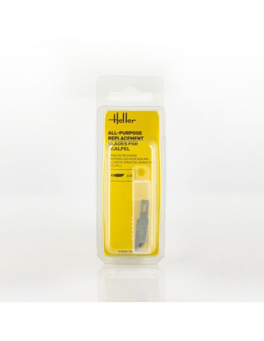 All-purpose replacement blades for scalpel (5 pieces) 