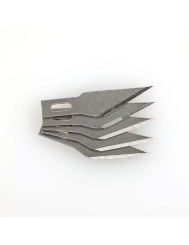 Fine-point replacement blades for scalpel (5 pieces) 