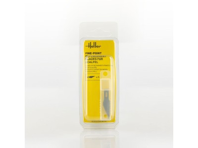 Fine-point replacement blades for scalpel (5 pieces) 