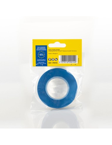 Flexible masking tape set (1, 2, 3, 6 mm x 18 m) 