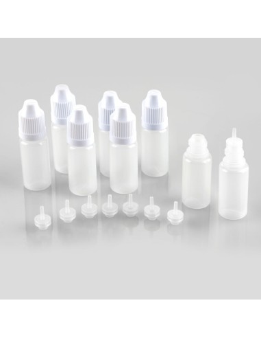 Dropper bottles 10 ml (8 pieces) 