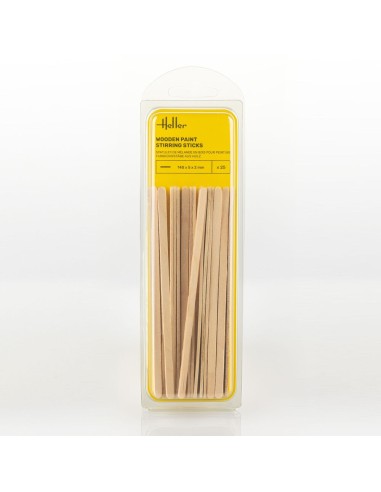 Wooden paint stirring sticks (25 pieces) 