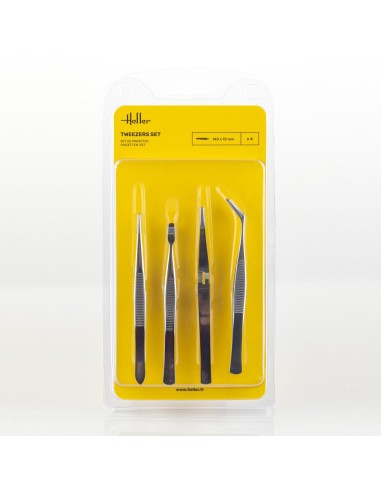 Tweezers Set (4 pieces) 
