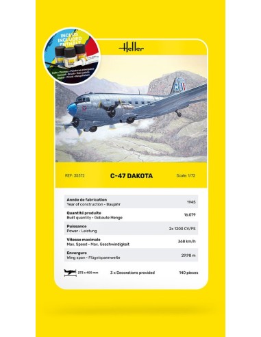 STARTER KIT C-47 Dakota 