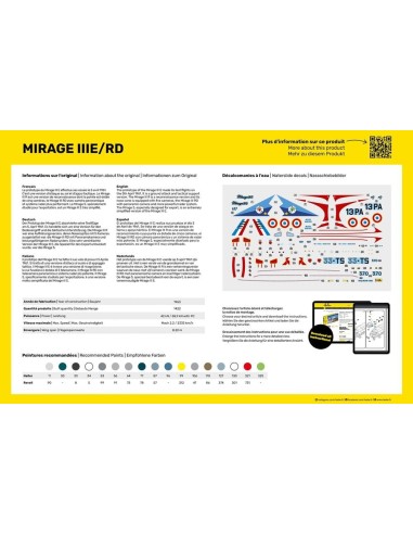 STARTER KIT Mirage IIIE/RD 