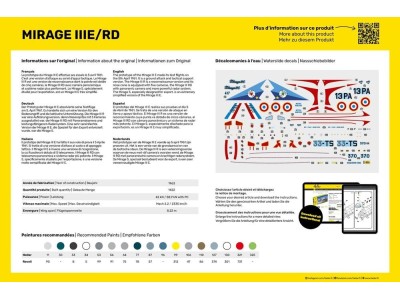 STARTER KIT Mirage IIIE/RD 
