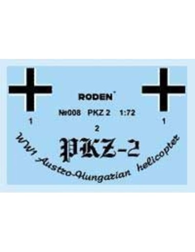 PKZ-2 Austro-Hungarian Helicopter World War 1 