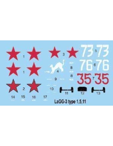 LaGG-3 series 1,5,11 