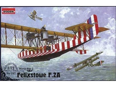 Felixstowe F.2A w/upper wing gunner position 