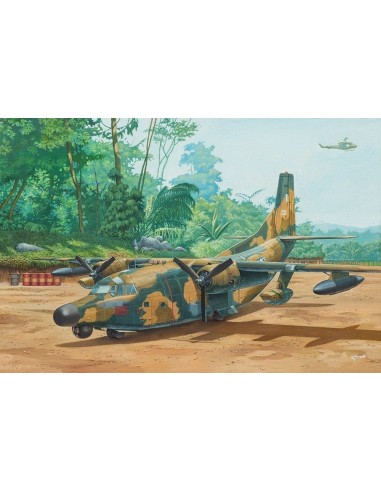 Fairchild NC/AC-123K Black Spot 