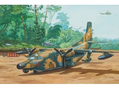 Fairchild NC/AC-123K Black Spot 