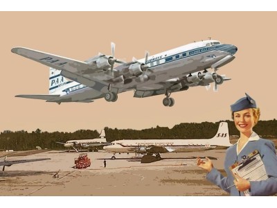DC-7C Pan American World Airways 