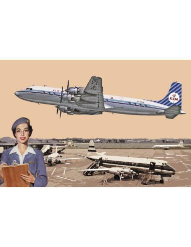 Douglas DC-7C Royal Dutch Airlines (KLM) 