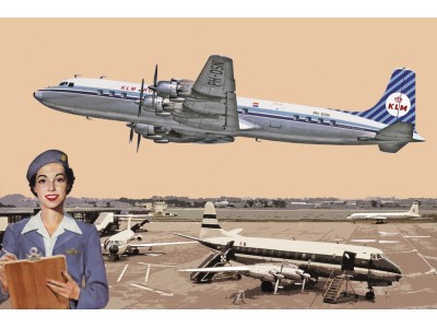 Douglas DC-7C Royal Dutch Airlines (KLM) 