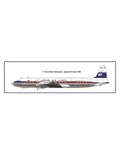 DC-7C Japan Air Lines 