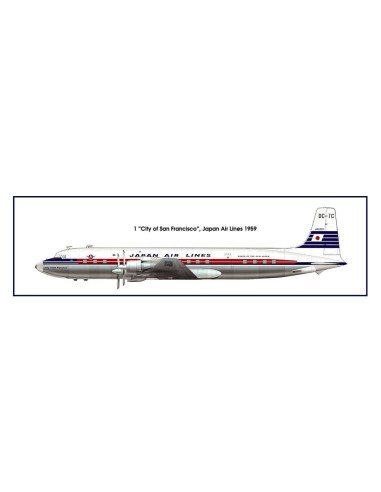 DC-7C Japan Air Lines 