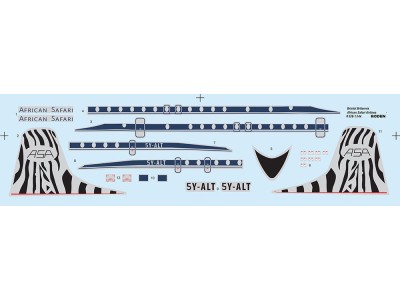 Bristol 175 Britannia African Safari 