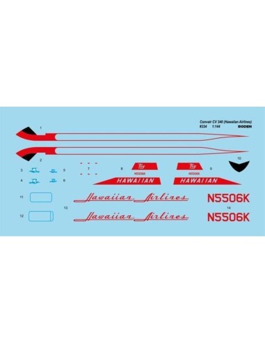 ConvairCV-340 Hawaiian Airlines 