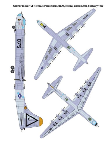 Convair B-36B Peacemaker (Early) 