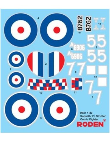 Sopwith 1 1/2 Strutter Comic Fighter 