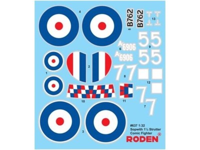 Sopwith 1 1/2 Strutter Comic Fighter 