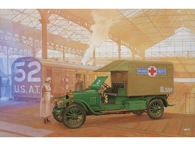 Vauxhall D-type Red cross 