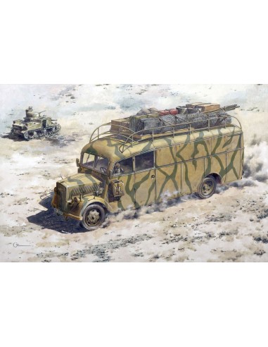 Opel 3.6-47 Blitz Omnibus Stabswagen 
