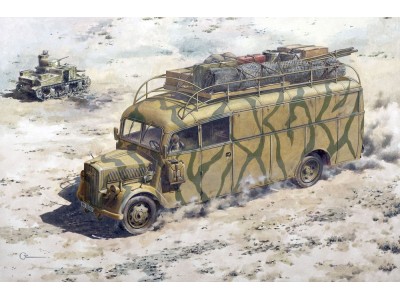 Opel 3.6-47 Blitz Omnibus Stabswagen 