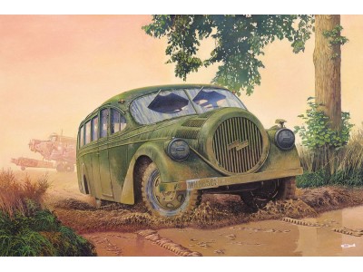 Opel Blitzbus Ludewig "Aero"WWII service 