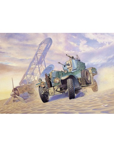 British Armoured Car Pattern 1920 Mk.II (modified with sand tyres) 