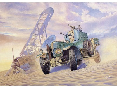 British Armoured Car Pattern 1920 Mk.II (modified with sand tyres) 