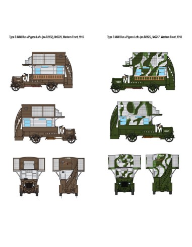 Type B WWI Bus "Pigeon Loft 