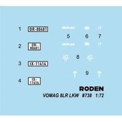 Vomag 8 LR LKW WWII German Heavy Truck 