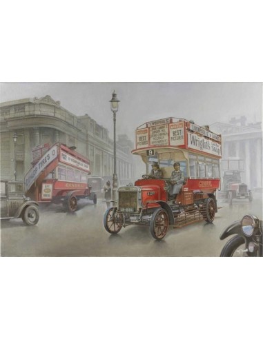 Type B Bus, LGOC, London, Early 1914 