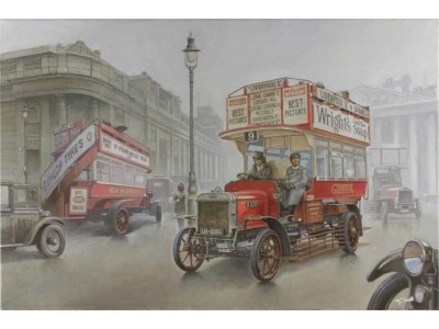 Type B Bus, LGOC, London, Early 1914 
