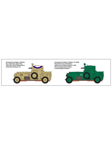 WWII British Armoured Car Pattern 1920 Mk.I 