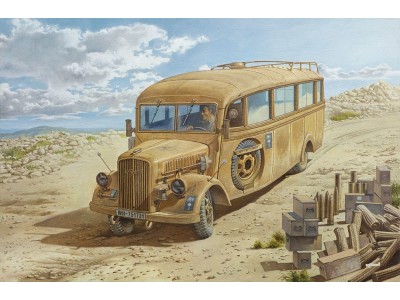 Opel Blitz 3.6-47 Omnibus model W39 Lude Ludewig built, late 
