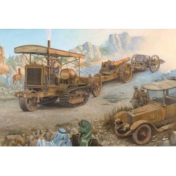Holt 75 Artillery Tractor w/BL 8-inch Howitzer  2