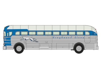 1947 PD-3701 Silverside Bus 